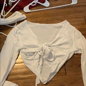 White layering shirt